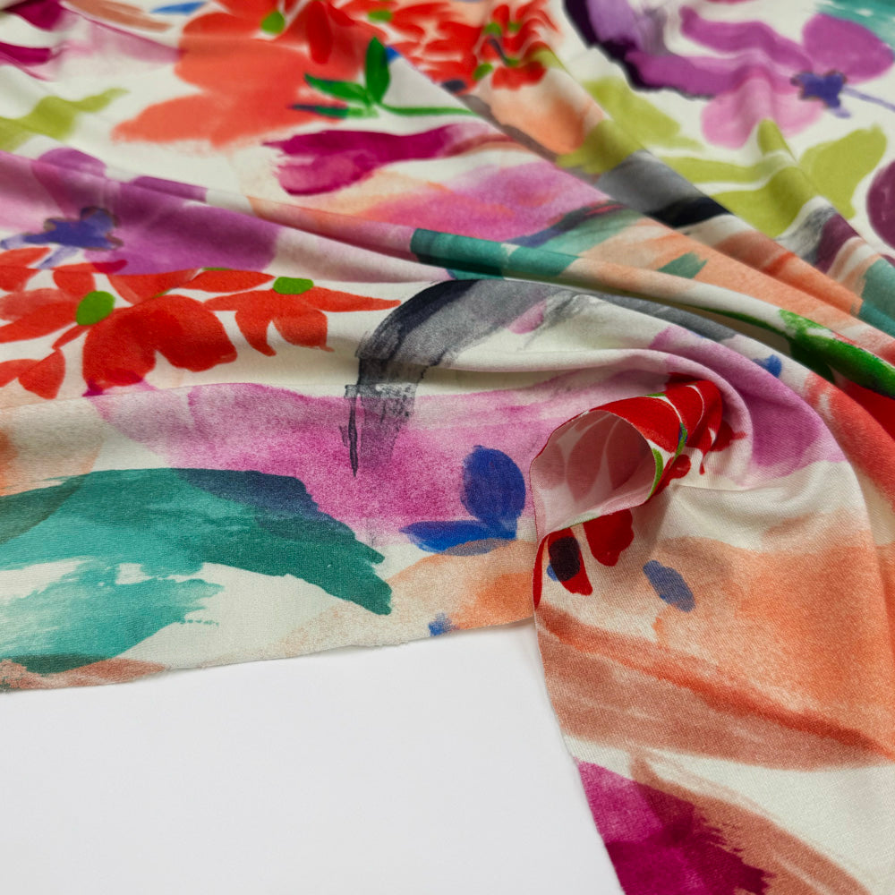 Tissu Maille Jersey, Viscose - Verbania