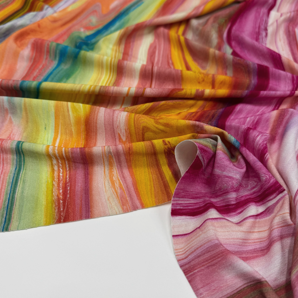 Tissu Maille Jersey, Viscose - Gessi