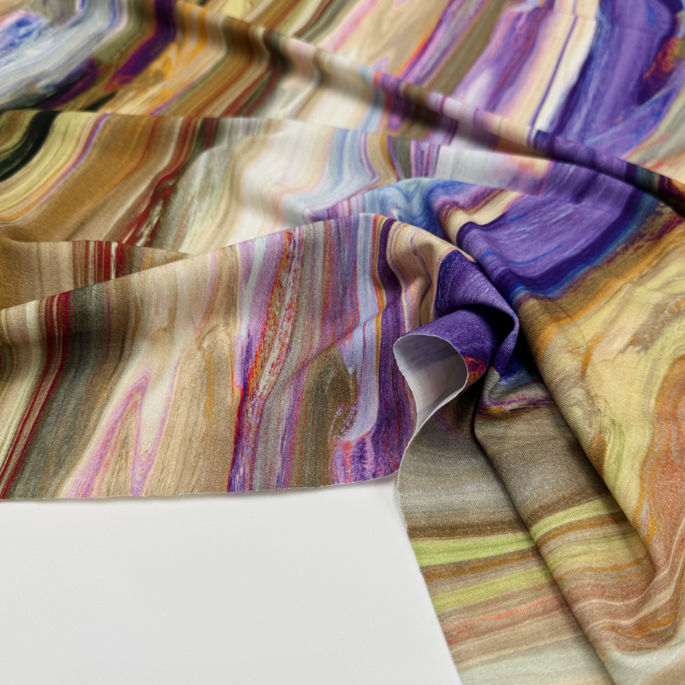 Tissu Maille Jersey, Viscose - Gessi
