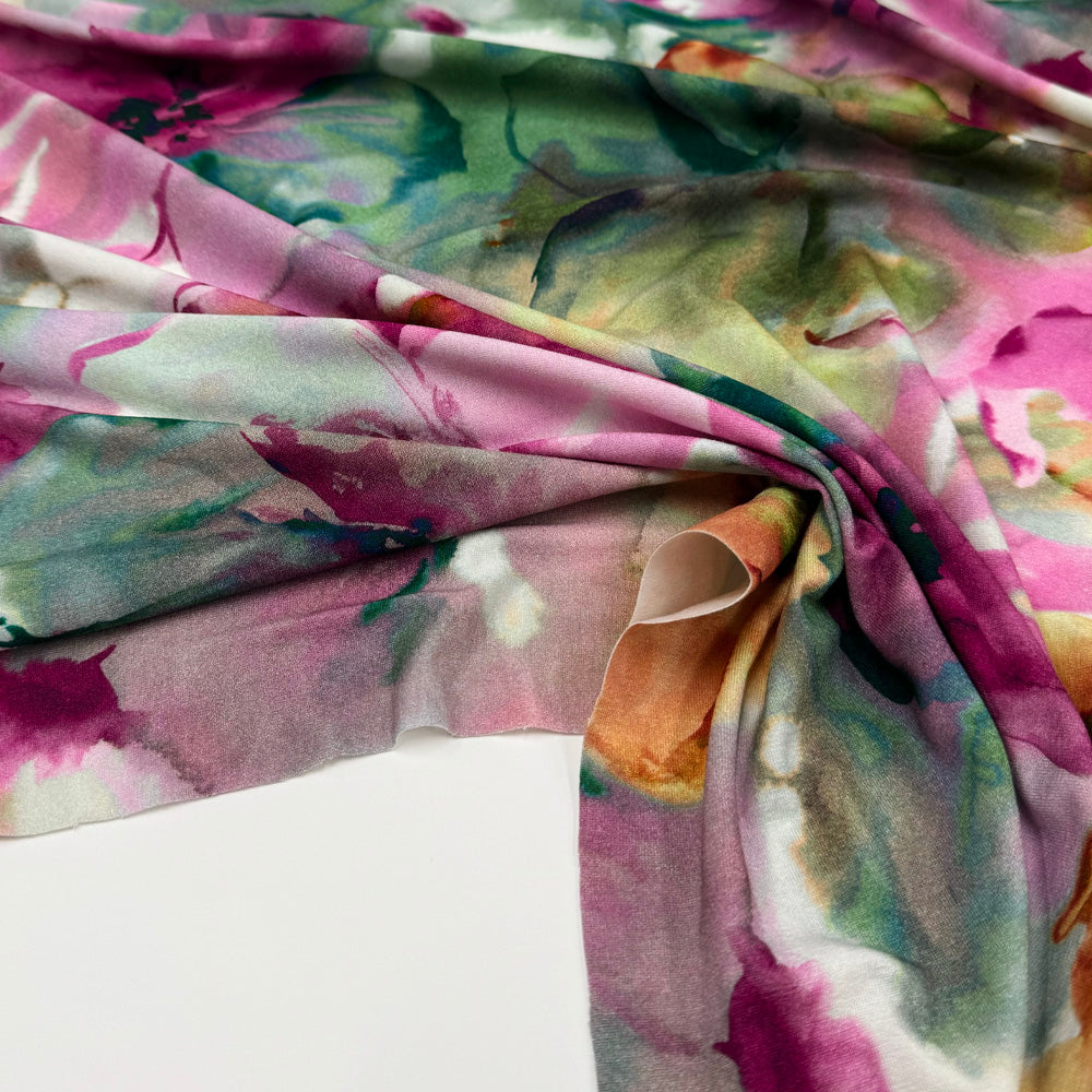 Tissu Maille Jersey, Viscose - Roselia