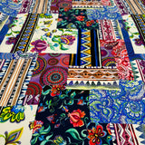 Tissu Jersey Viscose - Géométrique, Gessica