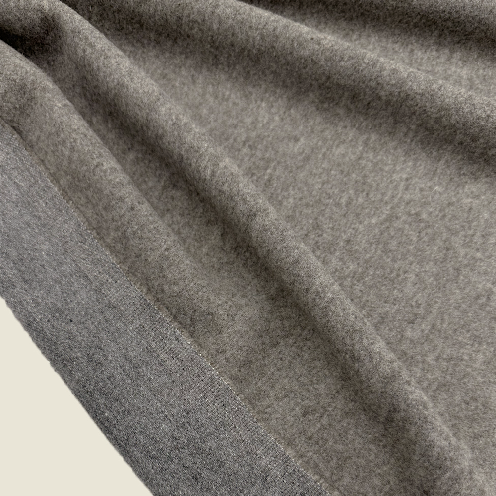 Tissu Manteau, Laine Foulée Alpaga - Alpi