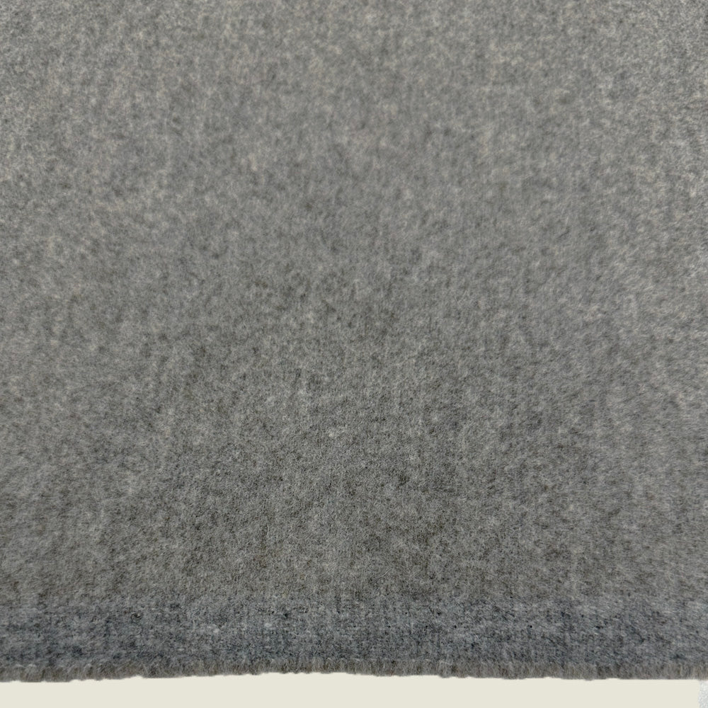 Tissu Manteau, Laine Foulée Alpaga - Gris, Alpi