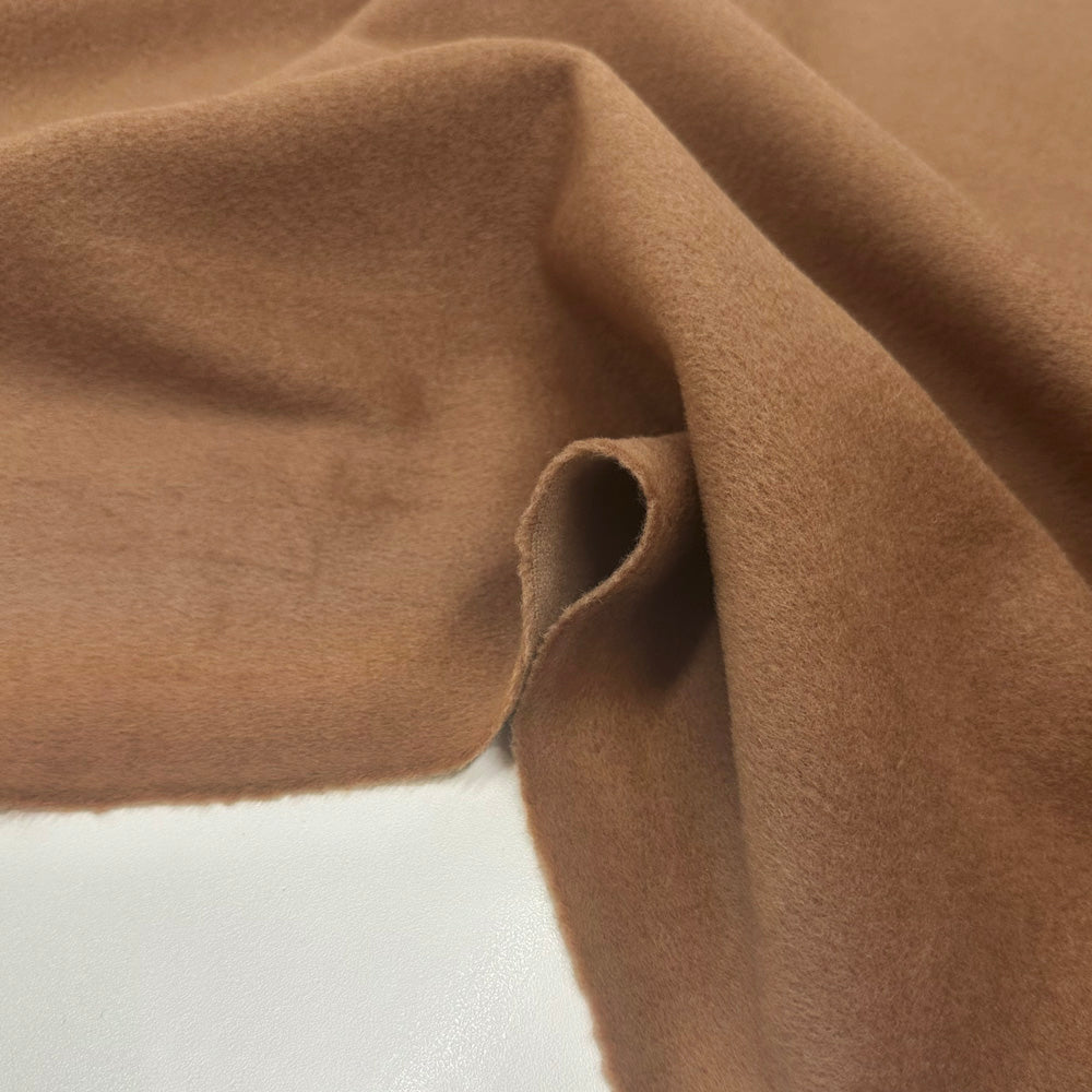 Tissu Laine Gris Pour Manteau - Largeur 155cm - Vendu Au Mètre - Fabriqué En Italie