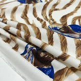 Tissu Toile Lin - Coquillage Animalier, Tellina