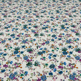 Imperfetto - Tissu Lin Rayonne - Floral, Malvaria