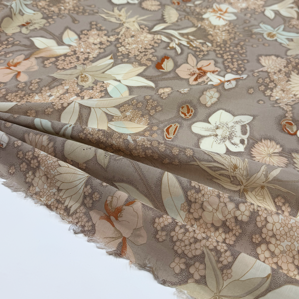 Tissu Crêpe Georgette, Rayonne - Sorria