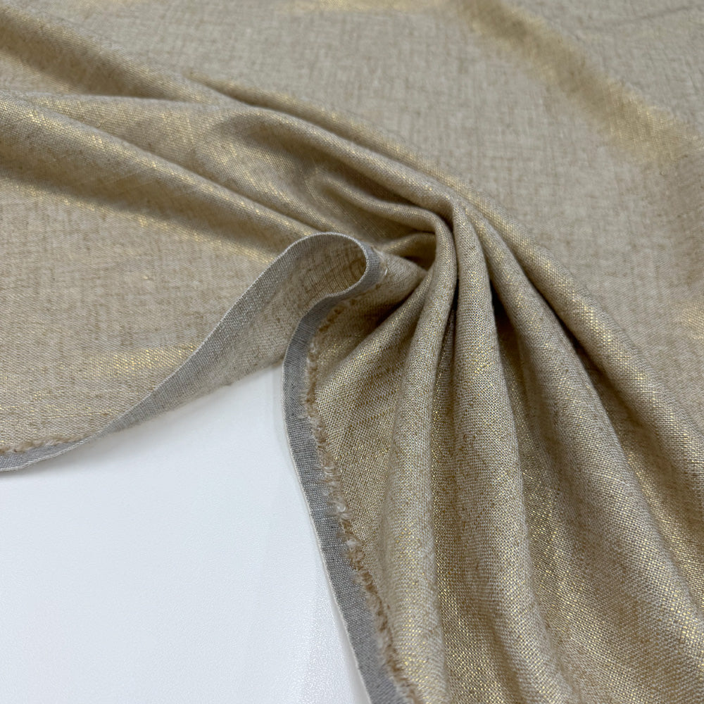Tissu Lin Rayonne - Enduit, Eldoro