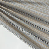 Tissu Chambray, Lin Viscose - Rayé, Limpo