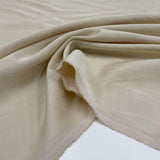 Tissu Lin Rayonne - Crème, Celeste