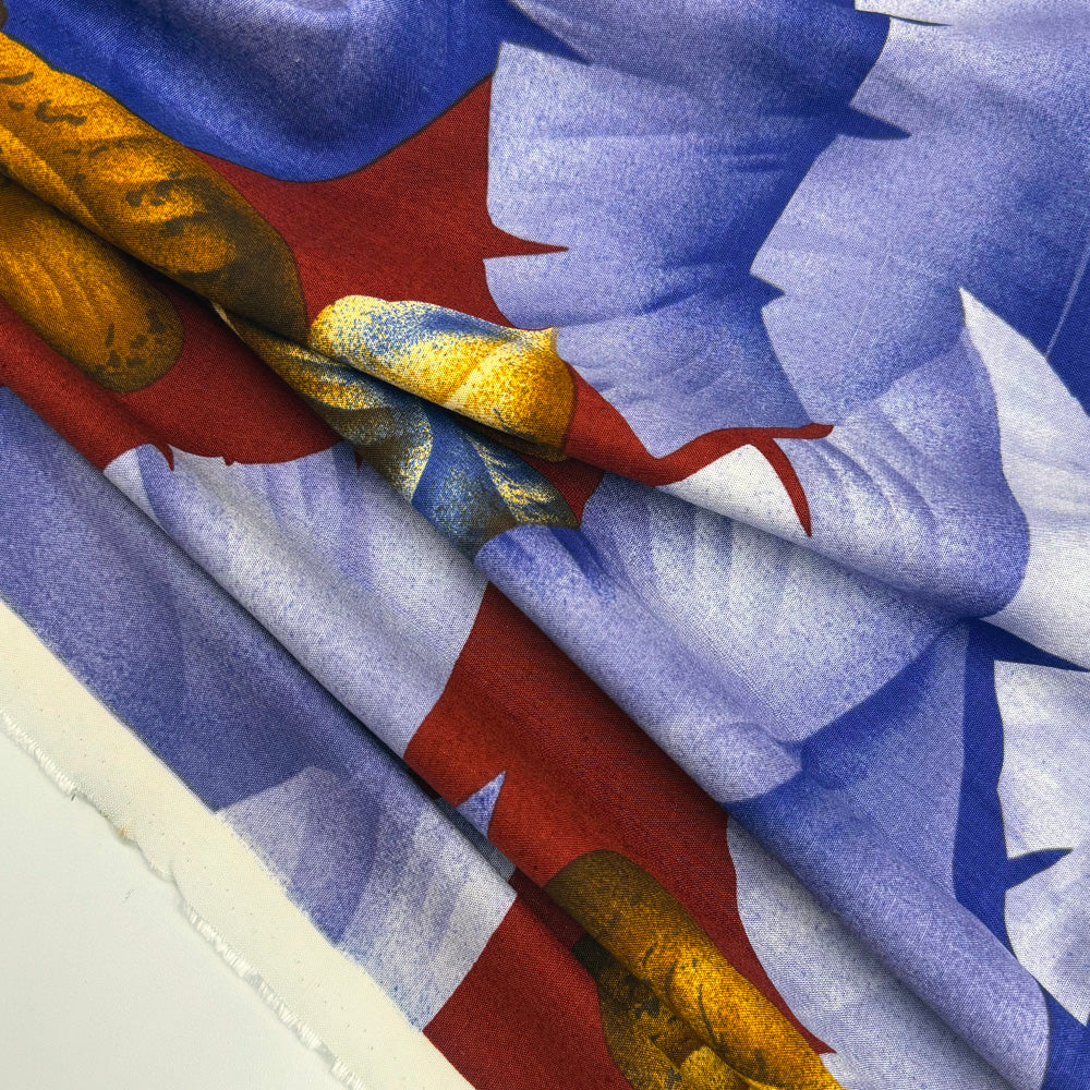 Tissu Lin Viscose - Tropical, Alora