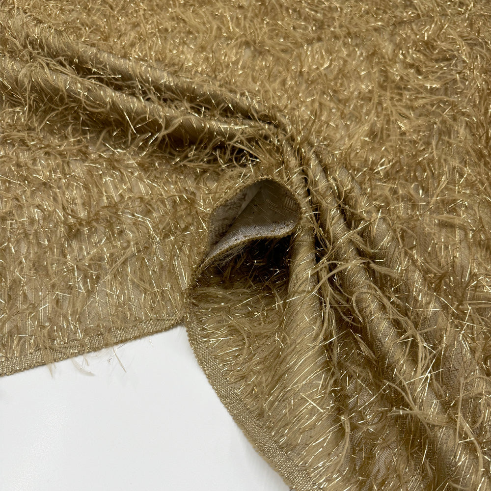 Tissu Lamé, Frange - 3 coloris, New-Retro