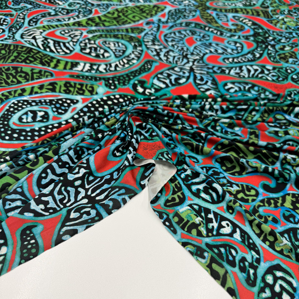 Tissu Jersey, Lycra Maillot - Abstrait, Aladino