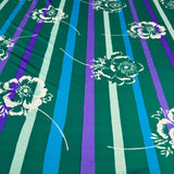 Tissu Jersey, Lycra Maillot - Rayé Floral, Calella