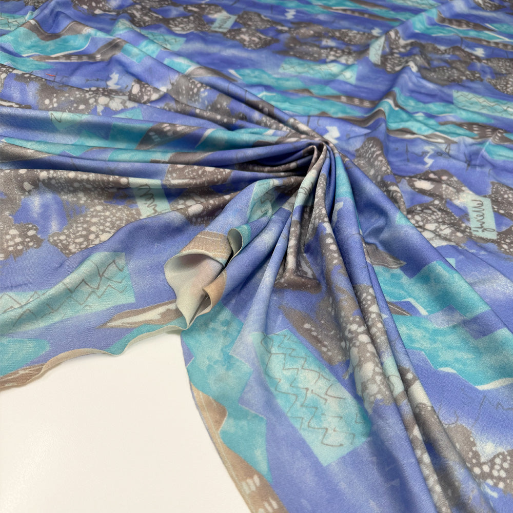 Tissu Jersey, Lycra Maillot - Abstraits, Malu