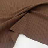 Tissu Jersey Côtelé, Viscose - Rayé, Bottaia