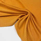 Tissu Jersey Côtelé, Coton - Rayé, Zucca