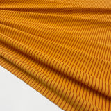 Tissu Jersey Côtelé, Coton - Rayé, Zucca