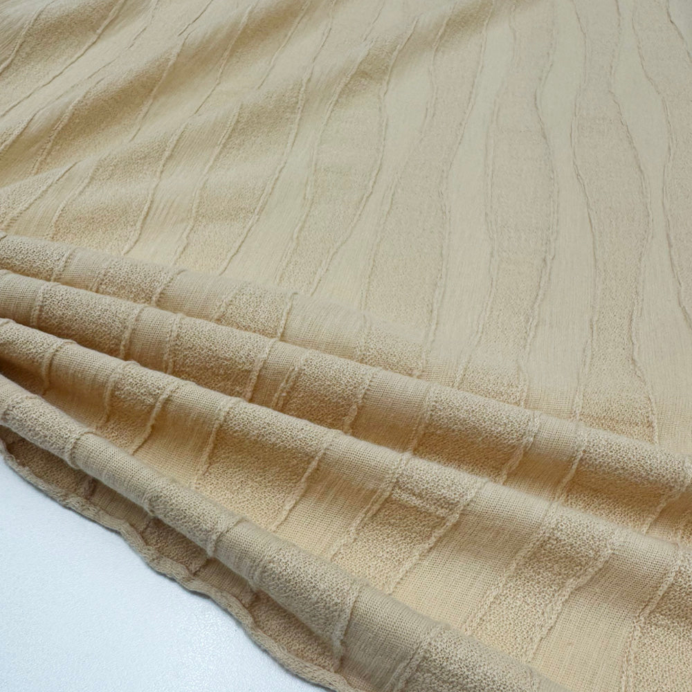Tissu Maille Jersey Façonné, Coton - Sovorati