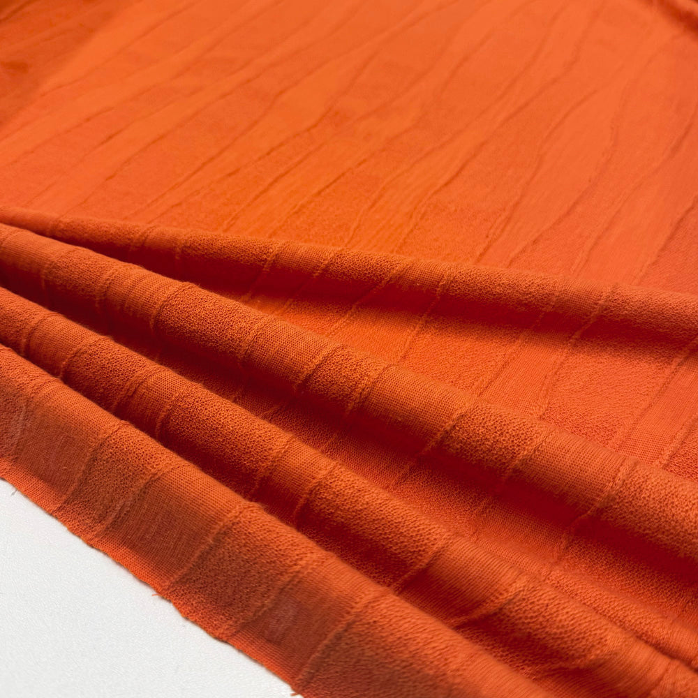 Tissu Maille Jersey Façonné, Coton - Sovorati