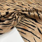 Tissu Gabardine Stretch, Laine - Animalier, Sefu