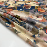 Tissu Maille Stretch, Laine - Floral, Elda