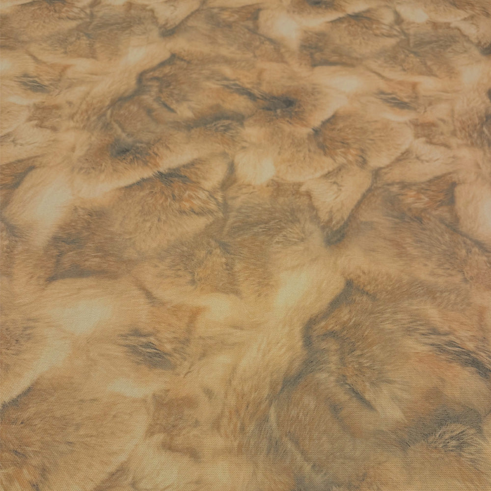 Tissu Maille Laine - Animalier, Miele