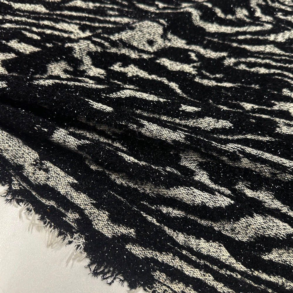 Tissu Maille, Laine - Tissé Métallisé, Amblar