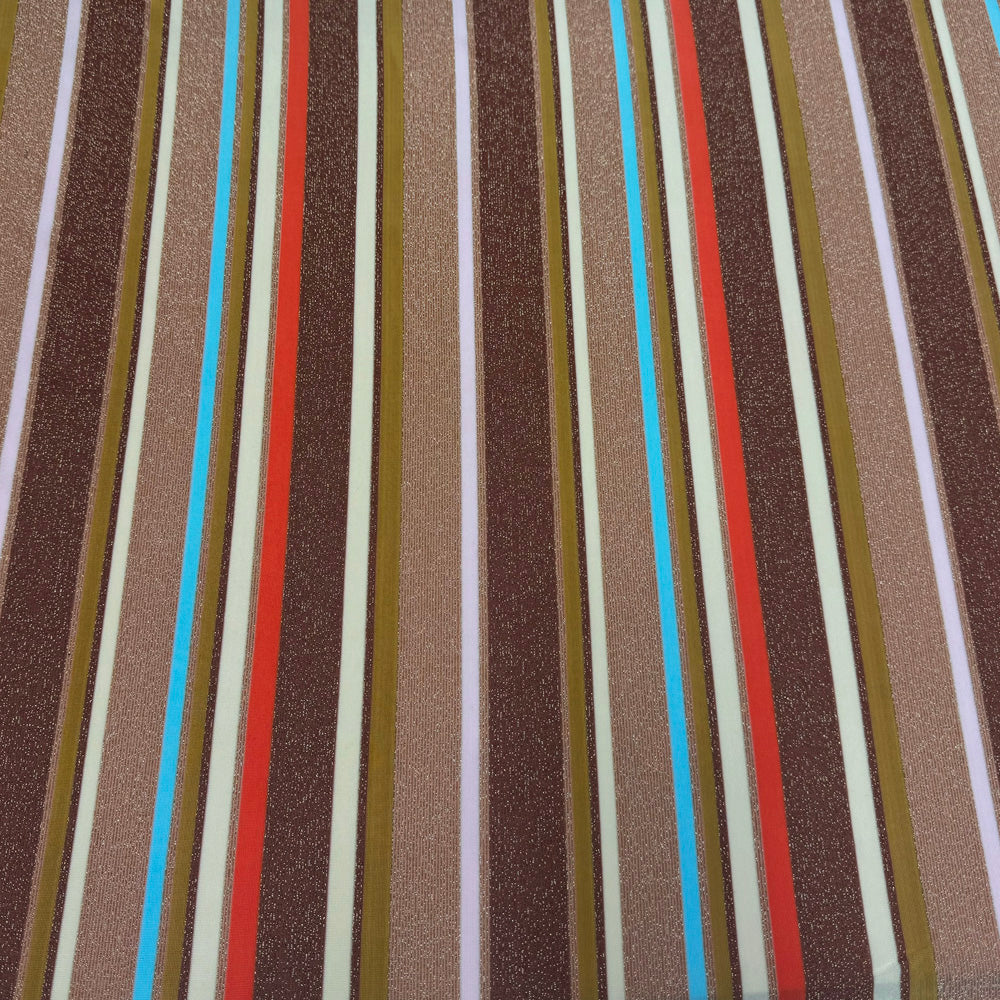 Tissu Maille Jersey, Rayonne - Métallisé, Iri
