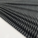 Tissu Maille, Laine Coton - Rayé, Dina