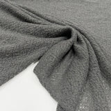 Tissu Maille Douce, Laine - 2 coloris, Nebbia