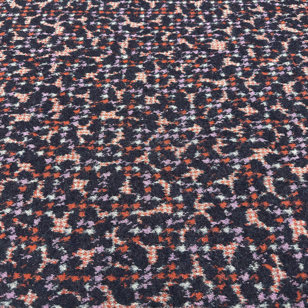 Tissu Maille, Laine Coton - Abstrait, Lunatta