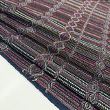 Tissu Maille Jersey Floqué - Géométrique Métallisé, Arpia