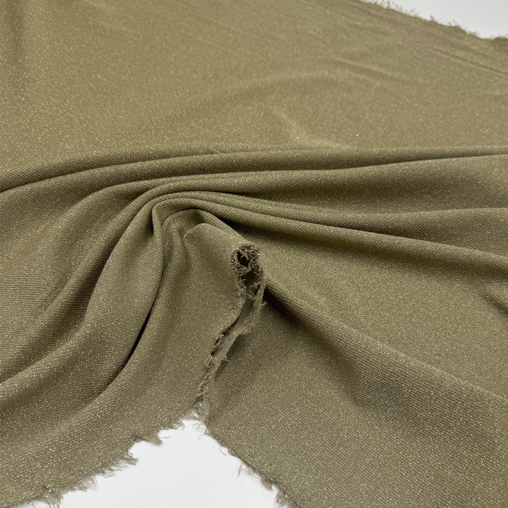 Tissu Maille, Viscose - Métallisé Or, Fervore