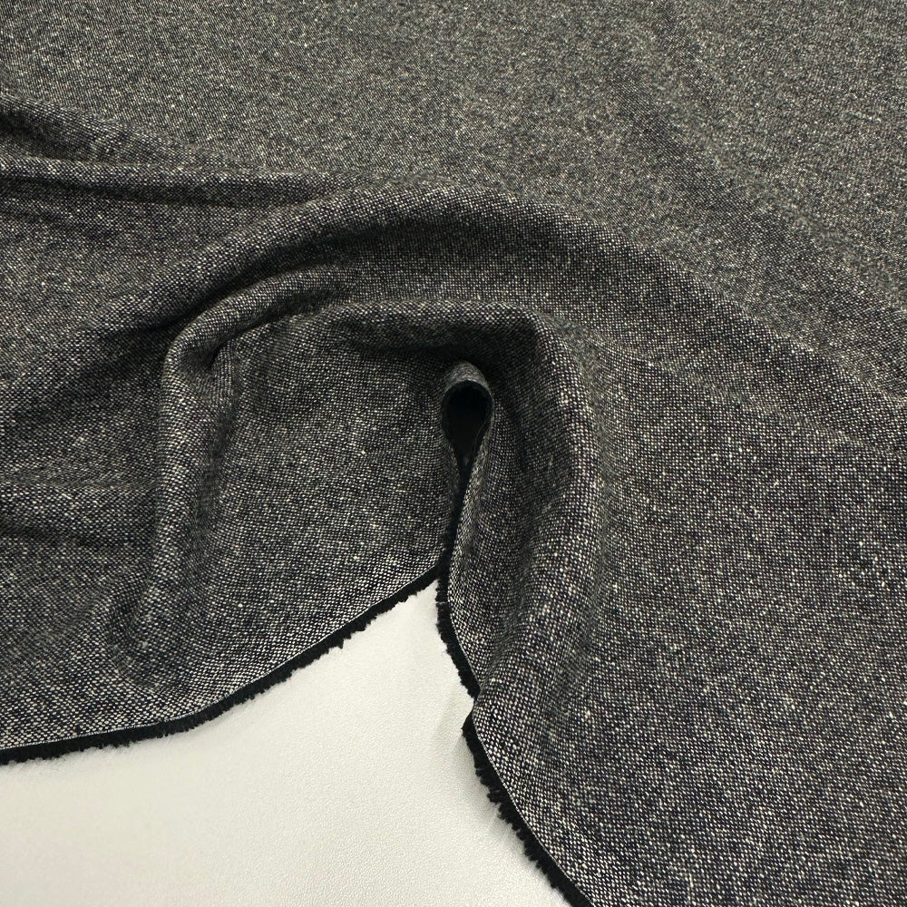 Tissu Tailleur Laine, Stretch - Gris, Marivio