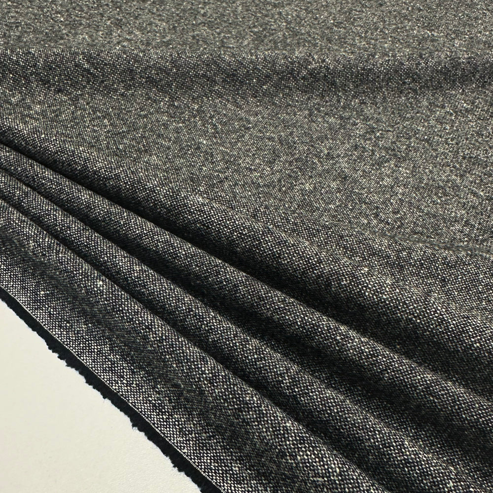 Tissu Tailleur Laine, Stretch - Gris, Marivio