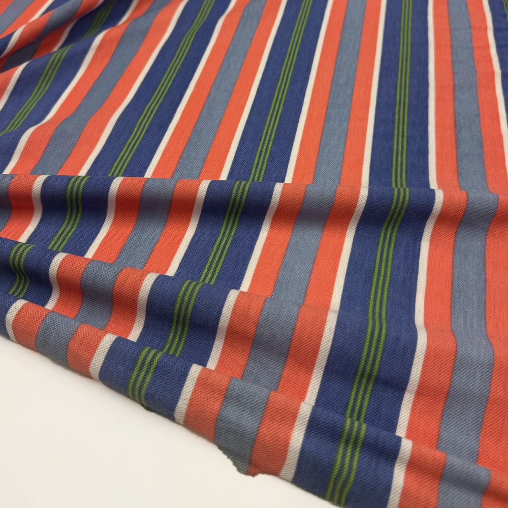 Tissu Maille Piqué Polo, Coton - Cavina