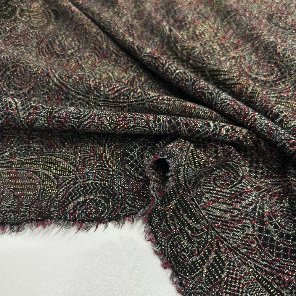 Tissu Maille, Viscose - Tissé Métallisé, Spello