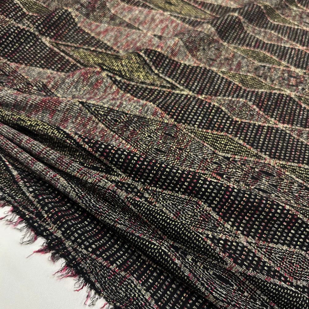 Tissu Maille, Viscose - Tissé Métallisé, Spello