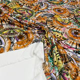 Tissu Maille, Viscose - Abstrait, Aura