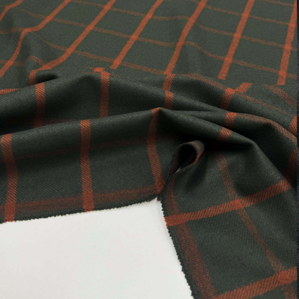 Tissu Manteau, Laine Régénérée - Belluni