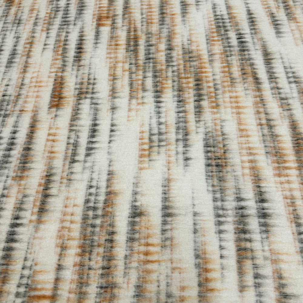 Tissu Manteau Duveteux, Laine Alpaga Mohair - Arquata