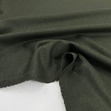 Tissu Manteau, Laine Feutrée - Vert Chiné, Ducente
