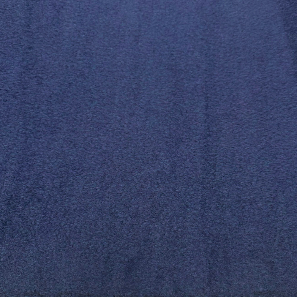 Tissu Manteau Duveteux, Laine - Bleu Violet, Dolmo