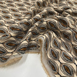 Tissu Matelassé, Viscose - Double Face Crème, Formenza