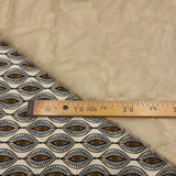 Tissu Matelassé, Viscose - Double Face Crème, Formenza