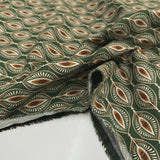 Tissu Matelassé, Viscose - Double Face Vert, Formenza