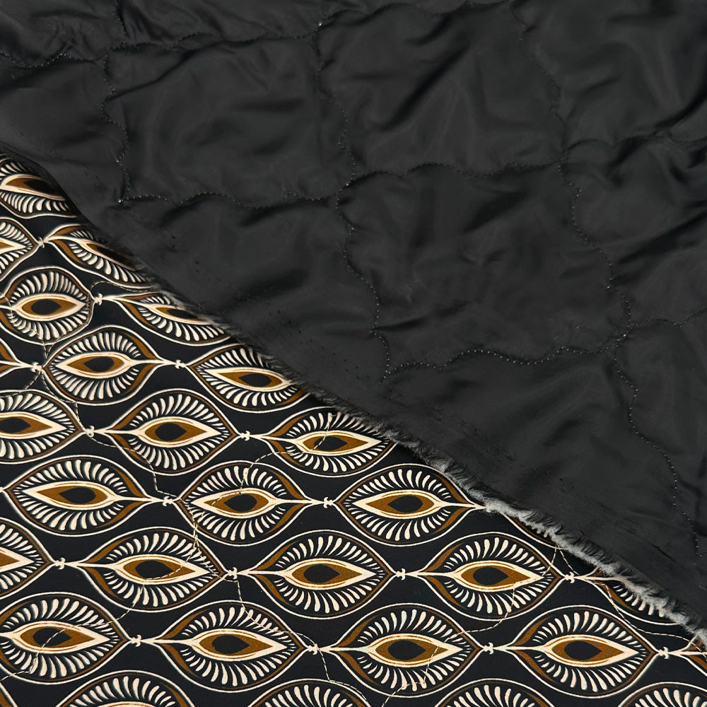 Tissu Matelassé, Viscose - Double Face Ethnique Divers col, Formenza