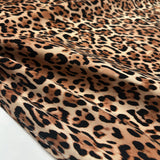 Tissu Satin Duchesse - Animalier, Giungla