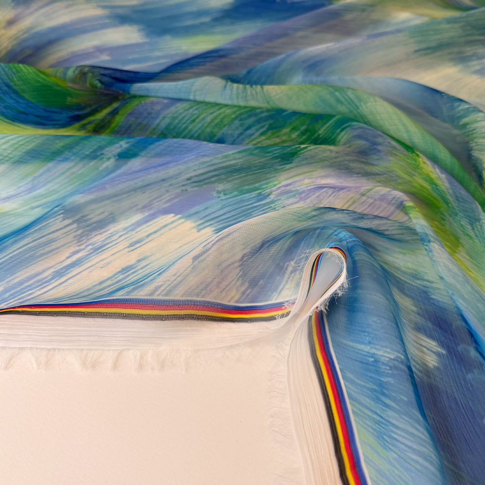 Tissu Mousseline Crinkle - Tanza